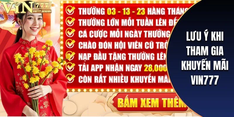 Lưu ý khi nhận quà khuyến mãi từ nhà cái